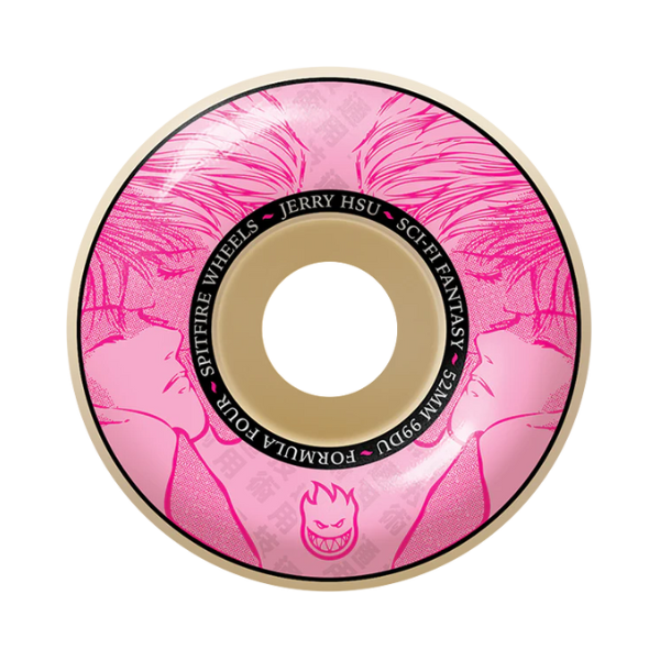 Spitfire 4pc Skateboard Wheel Set